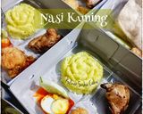 Foto langkah ke 6 dari resep Nasi Kuning / Nasi Tumpeng Kuning.