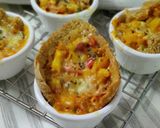 A picture of step 4 of Bread Toast Pizza in Cup.