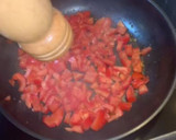 Foto del paso 2 de la receta: Huevos revueltos con tomate