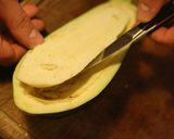 Töltött padlizsán recept fázis 1 fotója