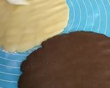 A picture of step 4 of Pinwheel Cookies 😍😍.