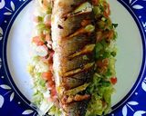 Foto del paso 5 de la receta: Boga de bajura a la plancha torrada con picadillo