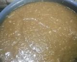 A picture of step 3 of Besan barfi.