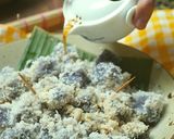 Foto langkah ke 6 dari resep Cenil Singkong Bunga Telang.