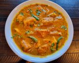 A picture of step 3 of Paneer Masala.