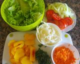 Foto del paso 2 de la receta: Ensalada fresca, con aderezo agridulce