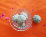 A picture of step 8 of Oats Laddoo.