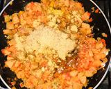 A picture of step 13 of Fateera with hotdog filling.