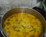 Foto langkah ke 4 dari resep Lodeh terong ijo bumbu iris.