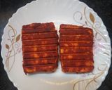 A picture of step 3 of Crispy Grilled Paneer.