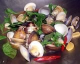 塔香蛤蜊 【5分鐘快速上菜】的食譜步驟4照片