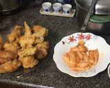 Hình bước làm 2 của món Gà sốt 4 vị và tokbokki