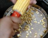 પેરી પેરી ચીઝ મકાઈ (Peri Peri Cheese Sweet Corn Recipe In Gujarati) રેસીપી સ્ટેપ3ફોટો