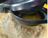 A picture of step 3 of Hung-curd -canapes.