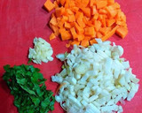 Foto del paso 7 de la receta: Arroz súper caldoso de almejas al azafrán en dos caldos