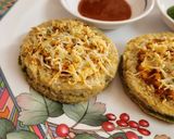 A picture of step 15 of Crispy Cheesy Paneer Tikka Disc.
