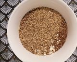 Une image de l'étape 1 de Granola amande chocolat.