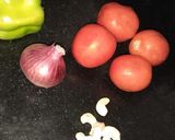 A picture of step 1 of Paneer butter masala.