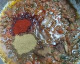A picture of step 5 of Chicken Tikka biryani.