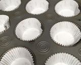 A picture of step 1 of Keto friendly Cranberry muffins.