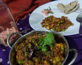 ढावा स्टाइल मटर मशरुम (Dhaba style matar mushroom recipe in Hindi) रेसिपी चरण 7 फोटो