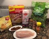 Foto del paso 2 de la receta: Corona de patatas con pollo y curry (sin gluten, sin lactosa)