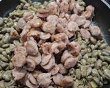 A picture of step 5 of Fava Bean and Sausage Empanada.