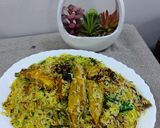 A picture of step 7 of Chatpati Fish biryani tasty.