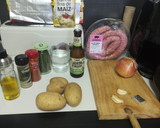 Foto del paso 1 de la receta: Butifarra fresca a la sidra con patatas, airfryer 😋