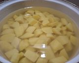 Szalonnás, káposztás burgonya Sanyisan recept fázis 1 fotója