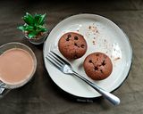 Foto langkah ke 9 dari resep Bolu Coklat (All in Method).