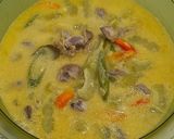 Foto langkah ke 13 dari resep Gulai Pare Hati Ayam.
