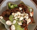 A picture of step 4 of Baked Taco Salad.