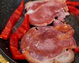 A picture of step 3 of My Simple Gammon,Fried Egg,Homemade Chips & Beans.😃.