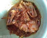 A picture of step 2 of #teamcontest#sugarandspice#chickencurryjeeraricenaan.