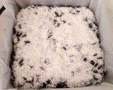 Foto del paso 7 de la receta: Barritas de arándanos, coco y chocolate {receta vegana, paleo y sin azúcar refinada}