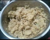 A picture of step 3 of Soybean Badi Momos.