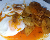 Foto del paso 6 de la receta: Huevos fritos camperos con patatas "aliento de dragón"🌶️🌶️🌶️🌶️