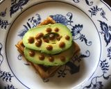 A picture of step 2 of 275 California Farm Avocado Waffle and Sauce.