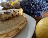 Une image de l'étape 6 de Crêpes au lait d’amande et à la fleur d’oranger.