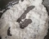 A picture of step 2 of Coconut ladoo.