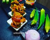 A picture of step 7 of Spicy Bhindi Do Pyaja.