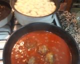Foto del paso 4 de la receta: Ñoquis con Salsa Mixta (Filetto + Crema) y Albóndigas 🇮🇹