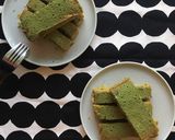 A picture of step 6 of Matcha pound cake 🍵.