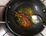 A picture of step 12 of Mewadi Dal.