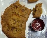 वेजिटेबल स्टफ्ड गार्लिक ब्रेड (Vegetable stuffed garlic bread recipe in hindi) रेसिपी चरण 3 फोटो