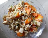 Foto langkah ke 6 dari resep Tumis tahu toge dan wortel.