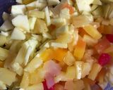 A picture of step 4 of Yogurt cream Macaroni salad.