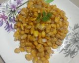 A picture of step 4 of Crispy corn in Barbeque style.