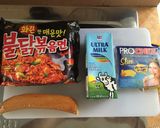 Foto langkah ke 1 dari resep Korean Spicy Ramen Carbonana.